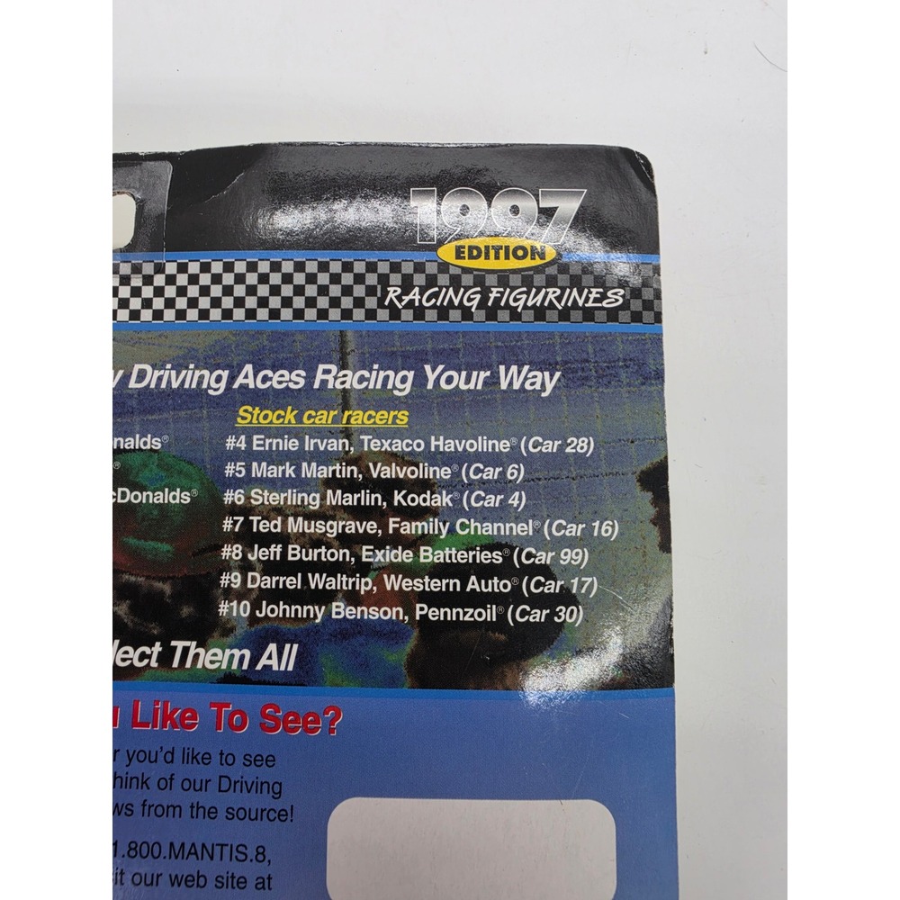 Front Row 1997 Cory McClenathan McDonalds Drag Racing Action Figure Johnny Light - Picture 10 of 12